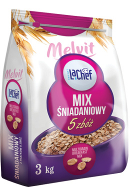 MELVIT La Chef mix śniadaniowy 5 zbóż 3kg