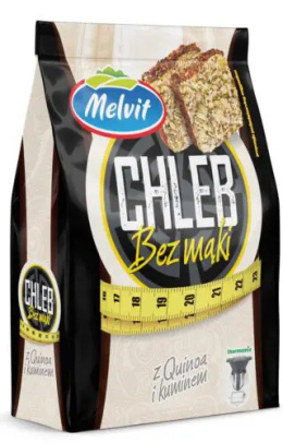 MELVIT Mieszanka Chleb bez mąki z quinoa i kuminem 600 g
