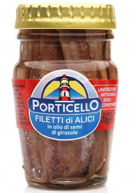PORTICELLO Anchois filety w oleju 78g