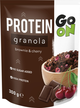 SANTE GO ON Granola Proteinowa Brownie Wiśnia 300g