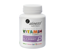 ALINESS Premium Vitamin Complex dla kobiet 120 tabletek VEGE