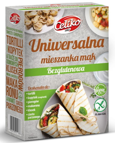 CELIKO Uniwersalna mieszanka mąk bezglutenowa 200g CELIKO Uniwersalna mieszanka mąk bezglutenowa 200g