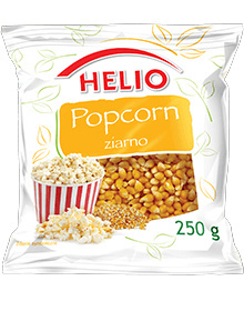 HELIO Popcorn ziarno kukurydzy 250G