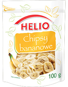 HELIO Chipsy bananowe 100g