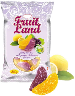 KLIM Galaretki o smaku owocowym FRUIT LAND 200G