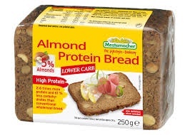 MESTEMACHER KETO Chleb proteinowy z migdałami 250g MESTEMACHER KETO Chleb proteinowy z migdałami 250g