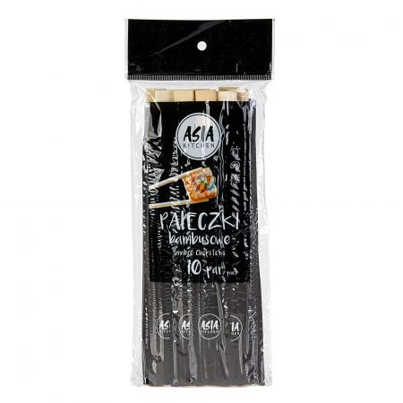 ASIA KITCHEN Pałeczki bambusowe do sushi 21 cm 10szt ASIA KITCHEN Pałeczki bambusowe do sushi 21 cm 10szt