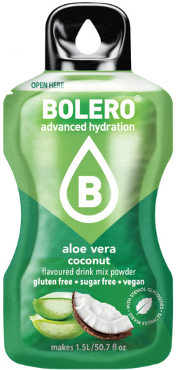 BOLERO DRINK Napój w proszku Aloe vera coconut 9g