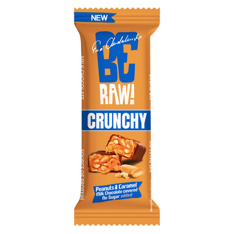 BeRAW! Purella Baton Crunchy Peanuts & Caramel 40g BeRAW! Purella Baton Crunchy Peanuts & Caramel 40g
