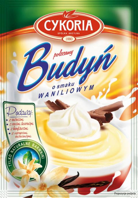 CYKORIA Budyń o smaku waniliowym 40g
