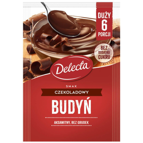 DELECTA BUDYŃ SMAK CZEKOLADOWY - 64G DELECTA BUDYŃ SMAK CZEKOLADOWY - 64G