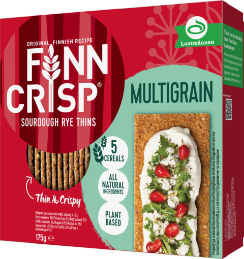 FINN CRISP CHLEB CHRUPKI ŻYTNI WIELOZIARNISTY 175G