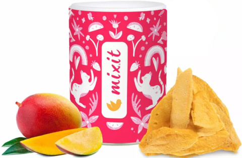MIXIT Chrupiące owoce liofilizowane MANGO 100G MIXIT Chrupiące owoce liofilizowane MANGO 100G
