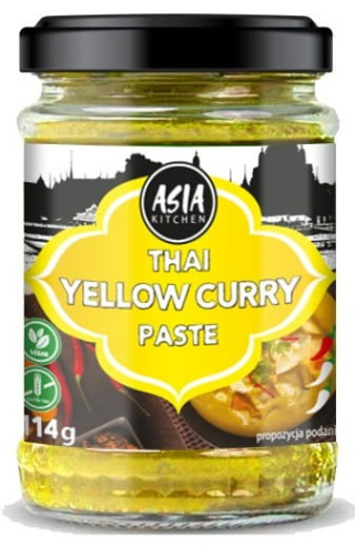 ASIA KITCHEN Żółta pasta curry 114g