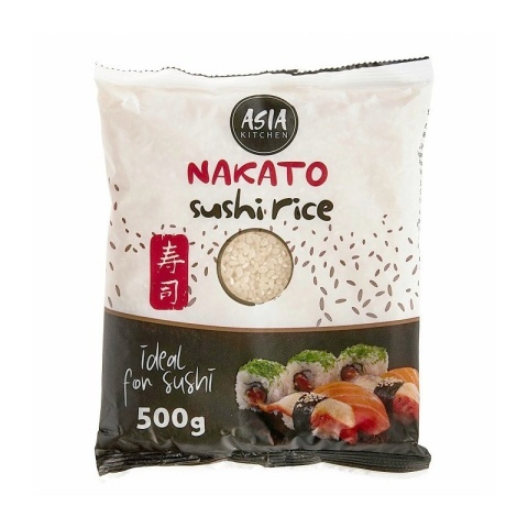 ASIA KITCHEN Ryż do sushi NAKATO 0,5kg ASIA KITCHEN Ryż do sushi NAKATO 0,5kg