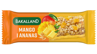 BAKALLAND baton musli Mango i Ananas 40g