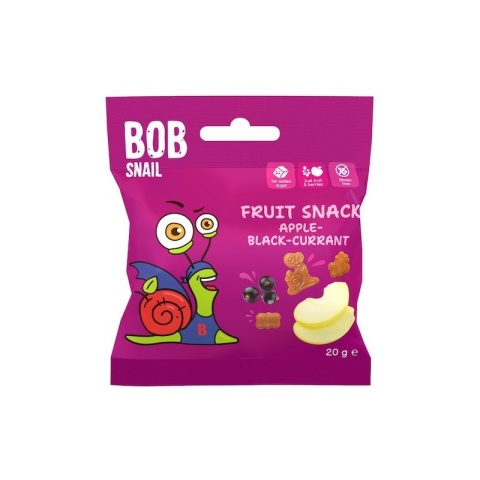 BOB SNAIL Żelki o smaku jabłko-porzeczka 20g