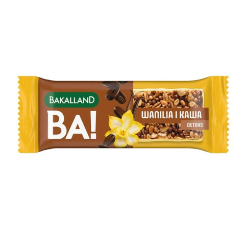 Baton BA!lans Waniliowe Cappuccino 38G Bakalland Batonik Baton BA!lans Waniliowe Cappuccino 38G Bakalland Batonik