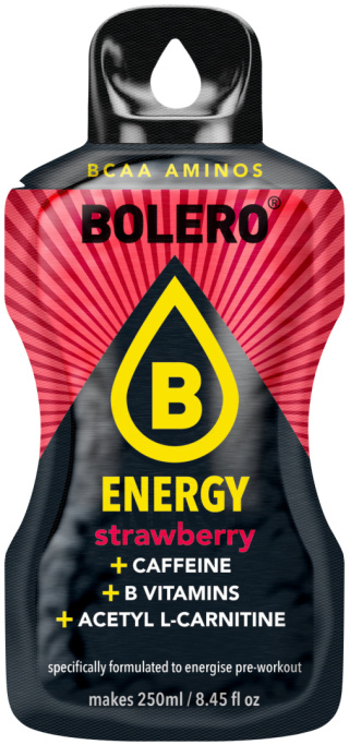 Bolero Drink Energy Strawberry 7g na 250ml