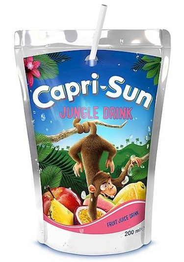CAPRI-SUN NAPÓJ JUNGLE DRINK 200ml CAPRI-SUN NAPÓJ JUNGLE DRINK 200ml
