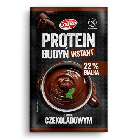 CELIKO Budyń PROTEINowy instant o smaku czekoladowym 40g CELIKO Budyń PROTEINowy instant o smaku czekoladowym 40g