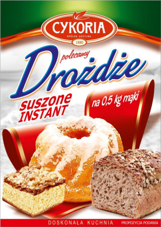 CYKORIA Drożdże suszone instant 8g