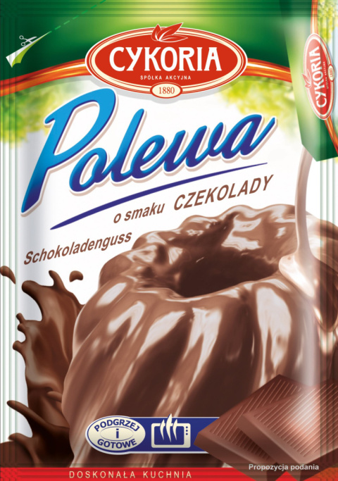 CYKORIA Polewa o smaku czekolady 100g