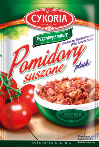 CYKORIA Pomidory suszone płatki 15g
