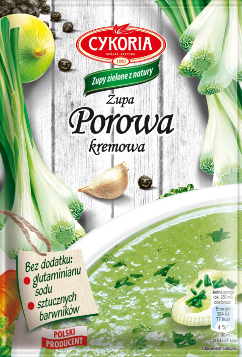 CYKORIA Zupa krem porowa 50g CYKORIA Zupa krem porowa 50g