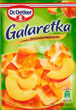 DR OETKER Galaretka brzoskwiniowa 72g
