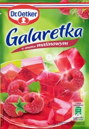 DR OETKER Galaretka malinowa 72g