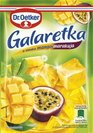 DR OETKER Galaretka mango marakuja 72g