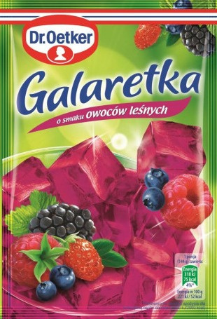 DR OETKER Galaretka owoce leśne 72g