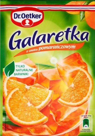 DR OETKER Galaretka pomarańczowa 72g