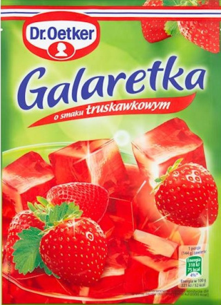 DR OETKER Galaretka truskawkowa 72g