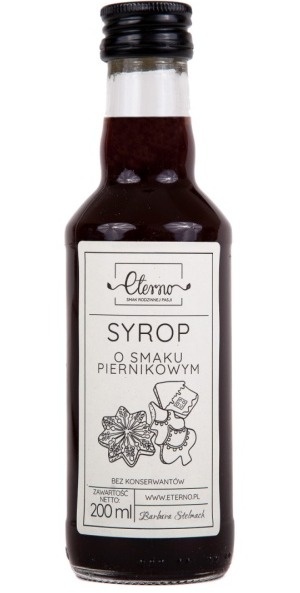 ETERNO Syrop o smaku piernikowym 200ml