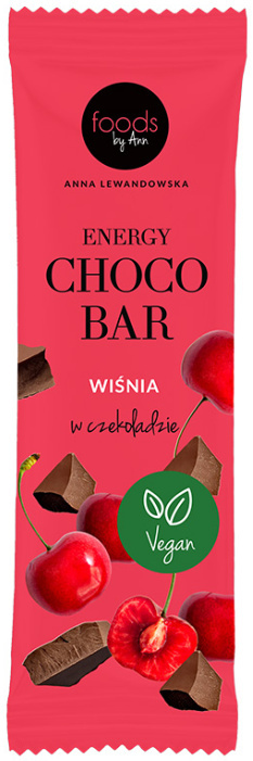 Foods By Ann Baton Choco Bar Wiśnia w czekoladzie 35g