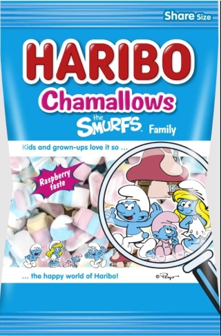 HARIBO Pianki Chamallows SMERFY 175g