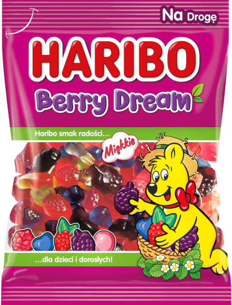 HARIBO Żelki owocowe owoce leśne 85g HARIBO Żelki owocowe owoce leśne 85g