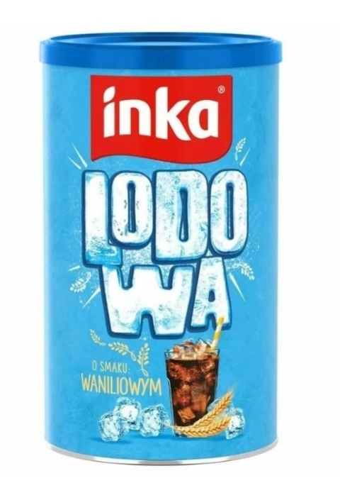 Inka lodowa rozpuszczalna kawa zbożowa o smaku waniliowym 120G Inka lodowa rozpuszczalna kawa zbożowa o smaku waniliowym 120G
