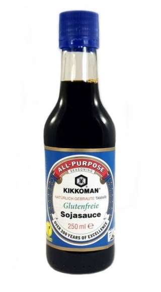 KIKKOMAN Naturalnie warzony bezglutenowy sos sojowy Tamari 250ml