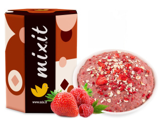 MIXIT Błyskawiczna owsianka-truskawka i malina 300g