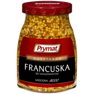 PRYMAT Musztarda francuska 180g