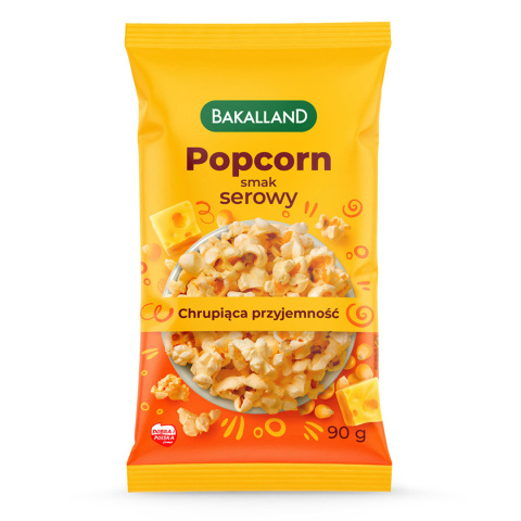 Popcorn Serowy - 90G Bakalland Popcorn Serowy - 90G Bakalland