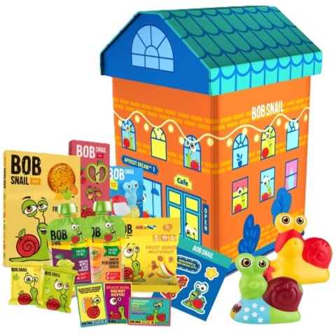 BOB SNAIL Pudełko prezentowe Snail City 384g