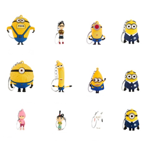 BOB SNAIL przekąska Bob Snail Fun Minionki z zabawką brelok 20g