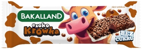 Bakalland Baton Czoko Krówka dla dzieci bez cukru 25g