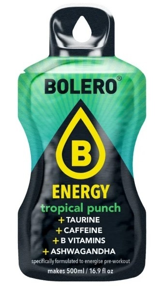 Bolero Drink Energy Tropical Punch 14g na 500ml
