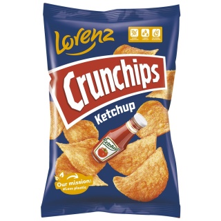 CRUNCHIPS Chipsy Ketchup 130g LORENZ