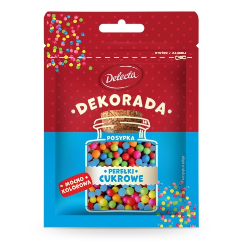 DELECTA DEKORADA Posypka Perełki cukrowe 35g